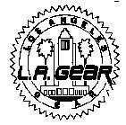 Mẫu nhãn hiệu LA GEAR-LOS ANGELES