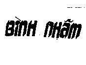 Mẫu nhãn hiệu Bình Nhâm