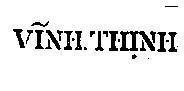 Mẫu nhãn hiệu Vĩnh Thịnh