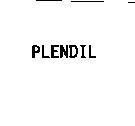 Mẫu nhãn hiệu PLENDIL