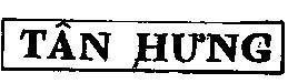 Mẫu nhãn hiệu Tân Hưng