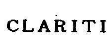 Mẫu nhãn hiệu CLARITI