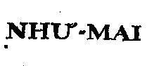 Mẫu nhãn hiệu Như Mai