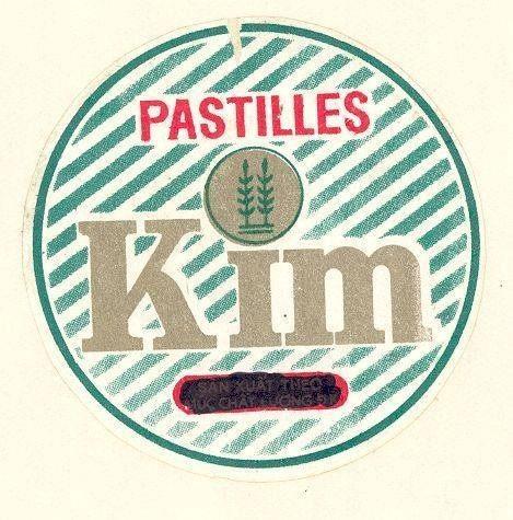 Mẫu nhãn hiệu Kim PASTILLES