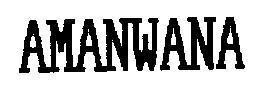 Mẫu nhãn hiệu AMANWANA
