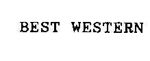 Mẫu nhãn hiệu BEST WESTERN