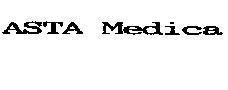 Mẫu nhãn hiệu ASTA MEDICA