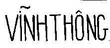 Mẫu nhãn hiệu Vĩnh Thông