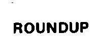 Mẫu nhãn hiệu ROUNDUP