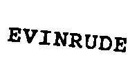 Mẫu nhãn hiệu EVINRUDE