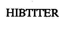 Mẫu nhãn hiệu HIBTITER