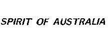 Mẫu nhãn hiệu SPIRIT OF AUSTRALIA