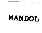 Mẫu nhãn hiệu MANDOL