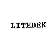 Mẫu nhãn hiệu LITEDEK