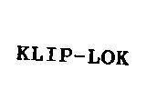 Mẫu nhãn hiệu KLIP-LOK