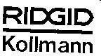 Mẫu nhãn hiệu RIDGID KOLLMANN