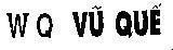 Mẫu nhãn hiệu WQ Vũ Quế