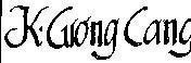 Mẫu nhãn hiệu K Cương Cang