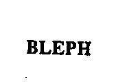 Mẫu nhãn hiệu BLEPH