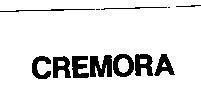 Mẫu nhãn hiệu CREMORA