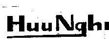 Mẫu nhãn hiệu HUU NGHI