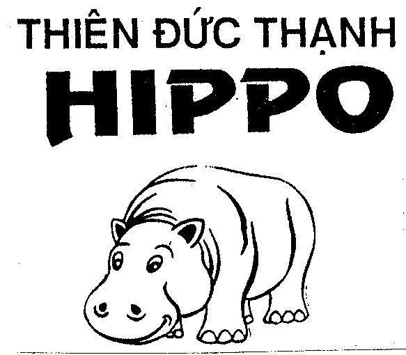 Mẫu nhãn hiệu THIÊN ĐứC THạNH HIPPO