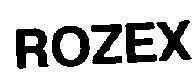 Mẫu nhãn hiệu ROZEX
