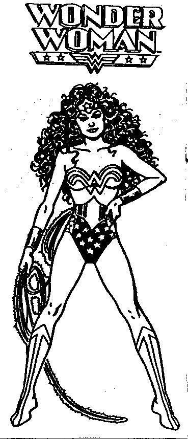 Mẫu nhãn hiệu WONDER WOMAN