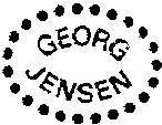 Mẫu nhãn hiệu GEORG JENSEN