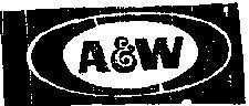 Mẫu nhãn hiệu A&W
