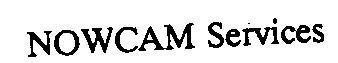 Mẫu nhãn hiệu NOWCAM SERVICES