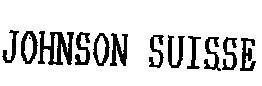 Mẫu nhãn hiệu JOHNSON SUISSE