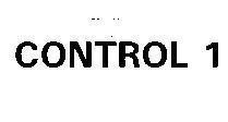 Mẫu nhãn hiệu CONTROL 1