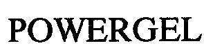 Mẫu nhãn hiệu POWERGEL