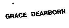 Mẫu nhãn hiệu GRACE DEARBORN
