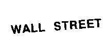 Mẫu nhãn hiệu WALL STREET