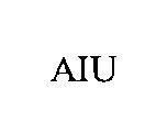 Mẫu nhãn hiệu AIU