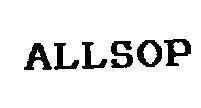 Mẫu nhãn hiệu ALLSOP