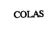 Mẫu nhãn hiệu COLAS