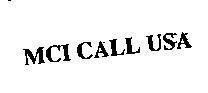 Mẫu nhãn hiệu MCI CALL USA