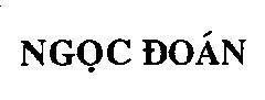 Mẫu nhãn hiệu Ngọc Đoán