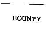Mẫu nhãn hiệu BOUNTY