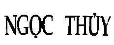 Mẫu nhãn hiệu Ngọc Thuỷ