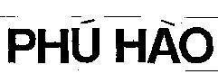 Mẫu nhãn hiệu Phú Hào