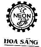 Mẫu nhãn hiệu HS NEON Hoa Sáng