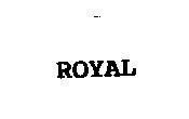 Mẫu nhãn hiệu ROYAL