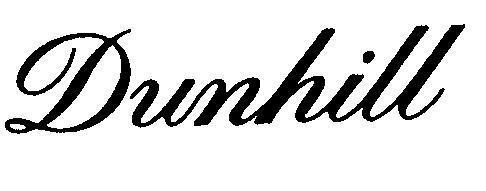 Mẫu nhãn hiệu Dunhill