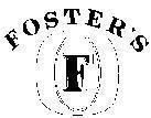 Mẫu nhãn hiệu FOSTER'S F- O