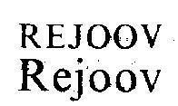 Mẫu nhãn hiệu REJOOV Rejoov
