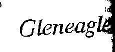 Mẫu nhãn hiệu GLENEAGLES